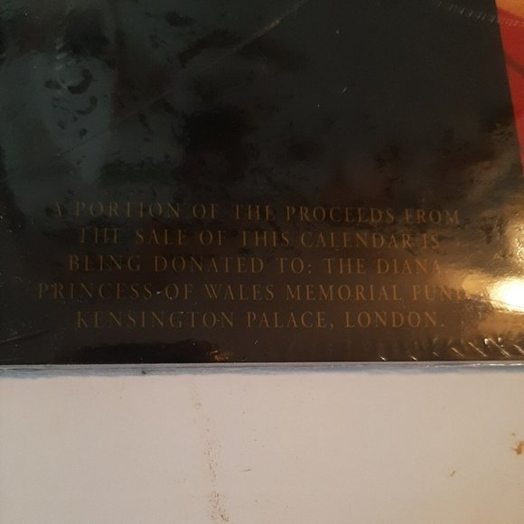 1998 Princess Diana Commemorative Calendar New in Wrapper - Picture 5 of 10
